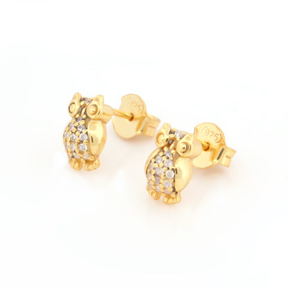 Owl Stud Earrings