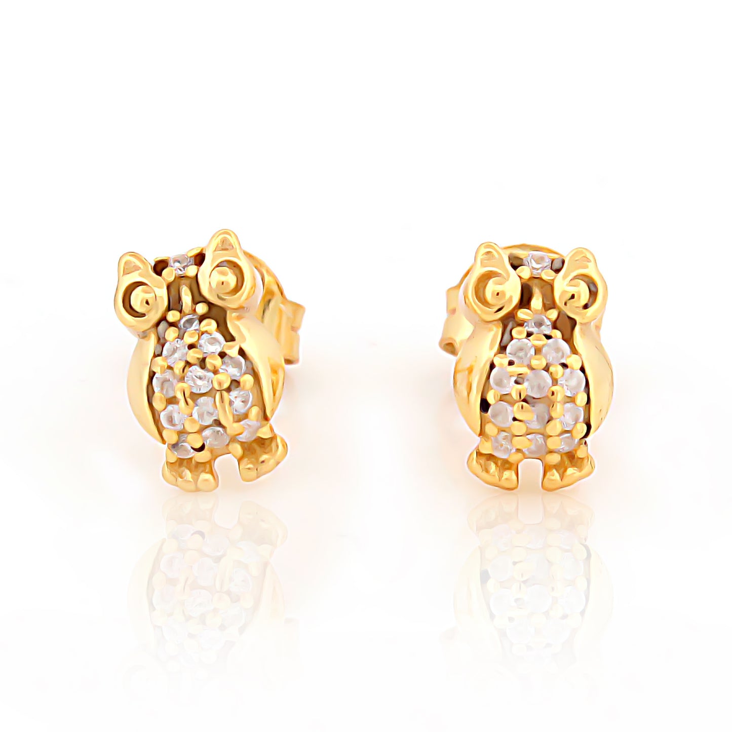 Owl Stud Earrings