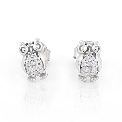 Owl Stud Earrings