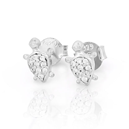 Turtle Shell Stud Earrings