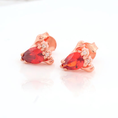 Lobster Stud Earrings